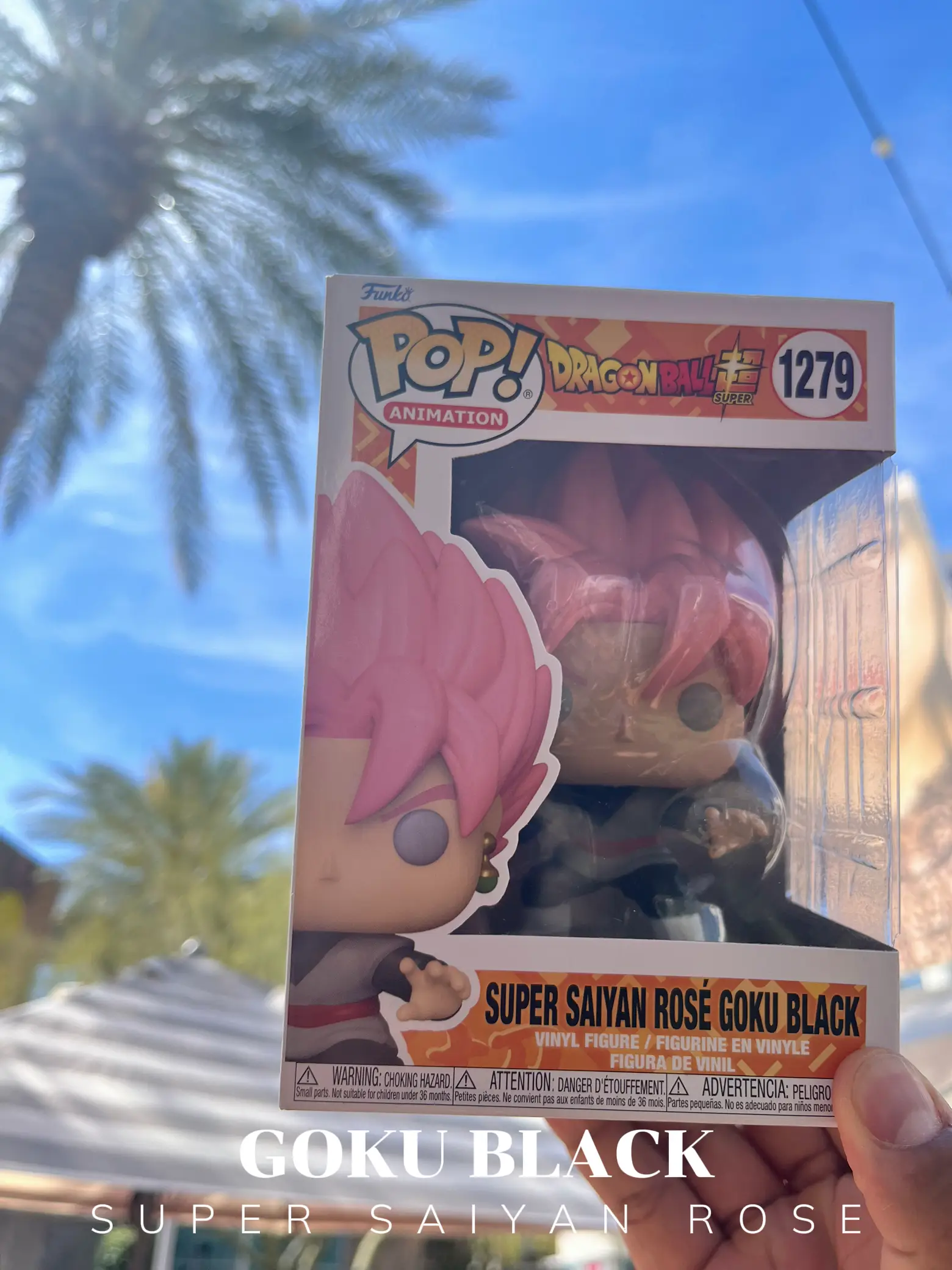 Figurine Pop Goku Super Saiyan Rosé Goku Black (Dragon Ball Super