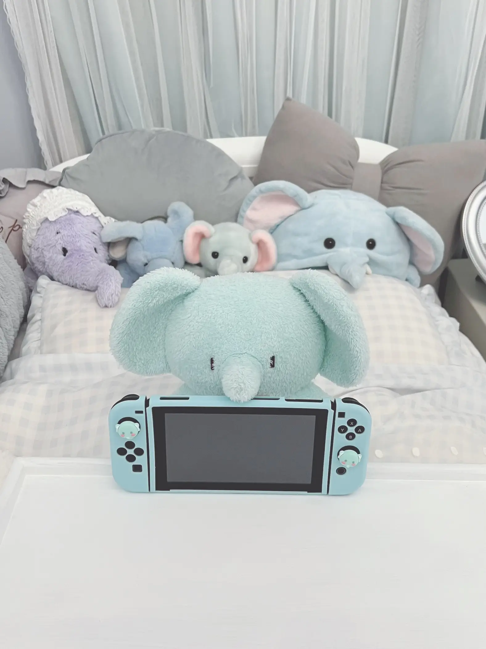 🎮Switchを水色にカスタマイズ💠 | みよしの🐘  が投稿したフォト