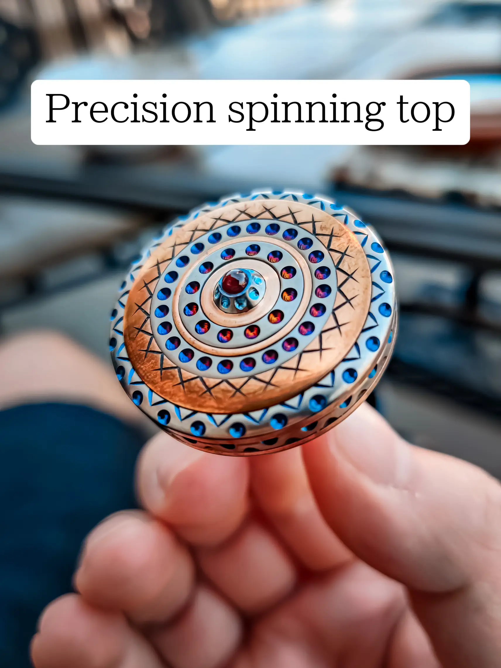 Precision spinning top, Gallery posted by SpinningTopTom