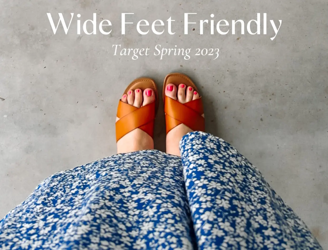 Target wide online sandals