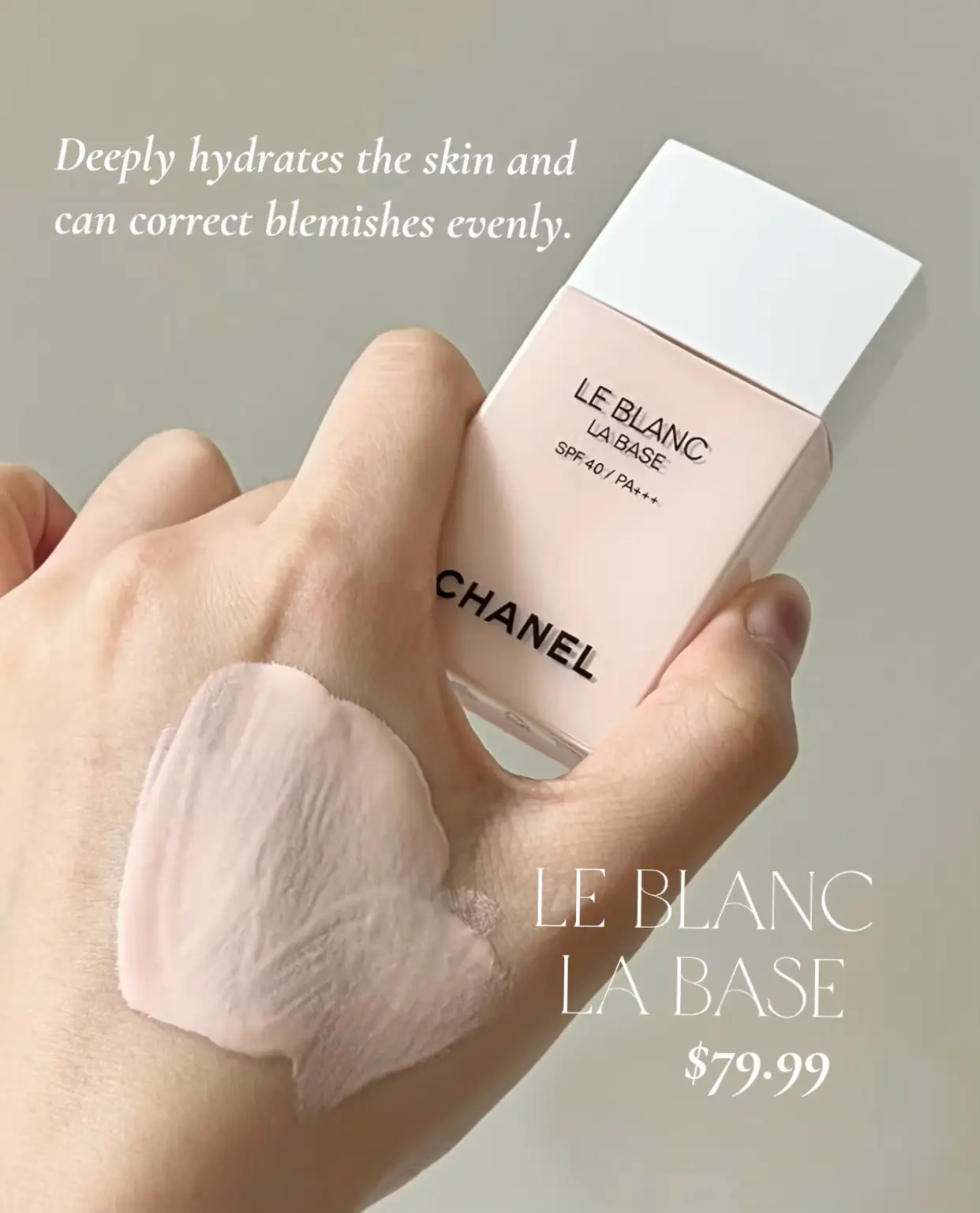 CHANEL Le Blanc La Base Correcting Brightening Makeup Base Primer