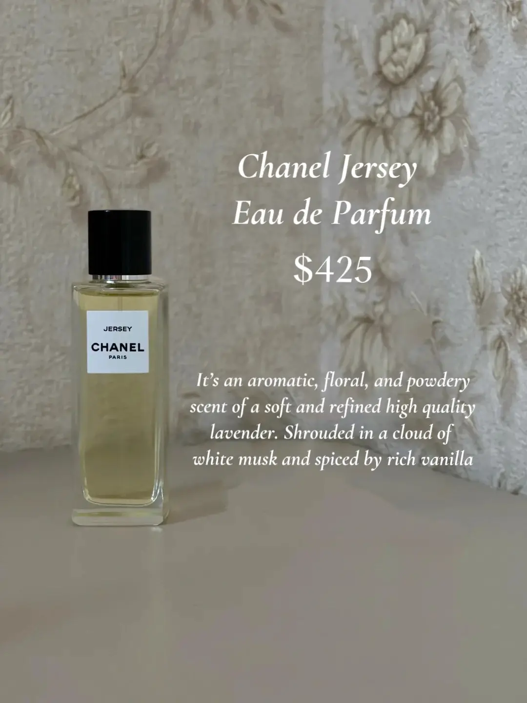 CHANEL JERSEY Parfum Fragrance Review - The Best Lavender Perfume out there  
