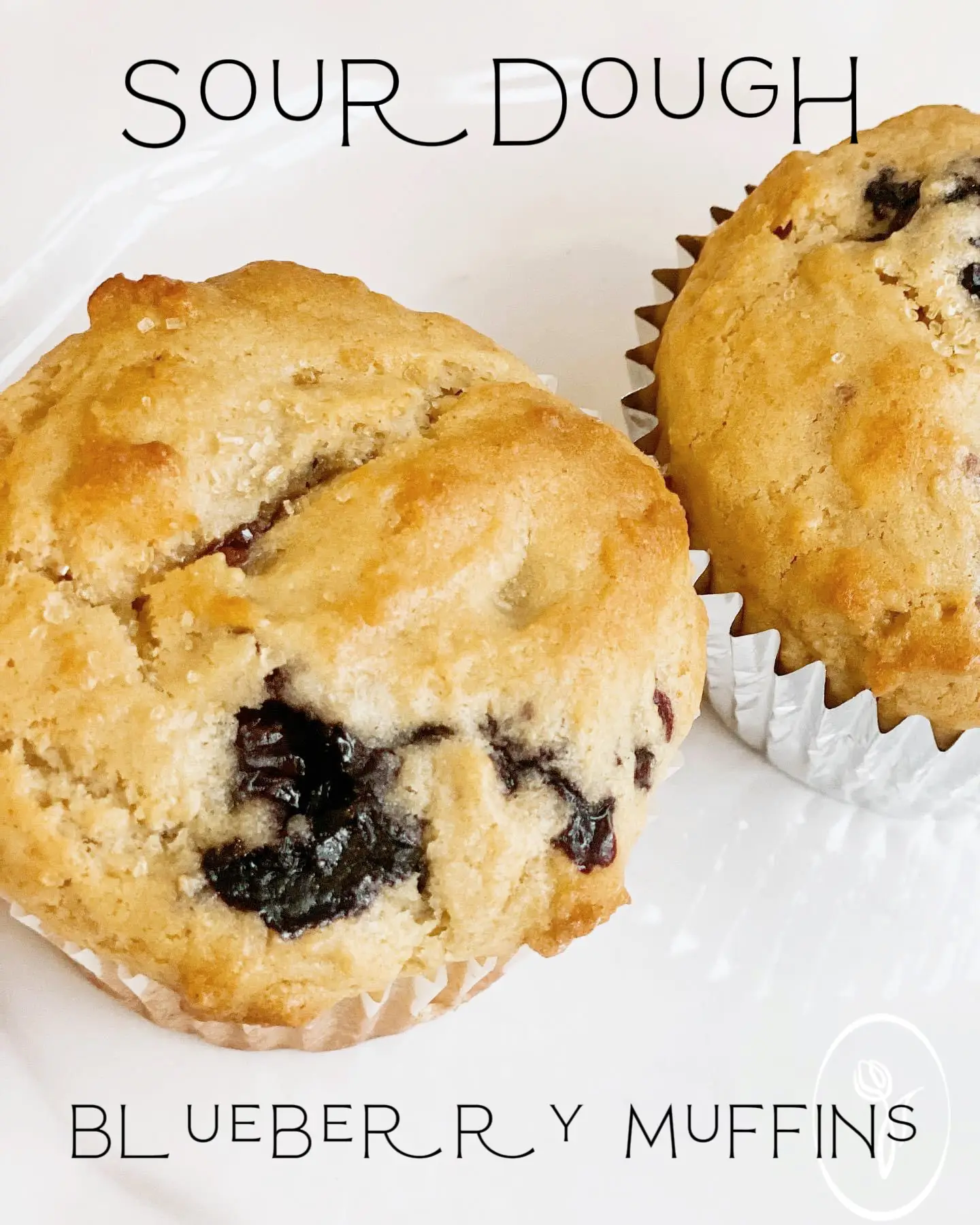 Crumb Topped Mini Blueberry Muffins Recipe - Emily Laurae