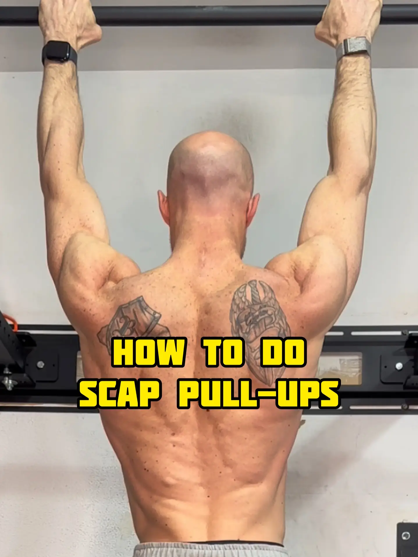 How to master the scapular pull-up