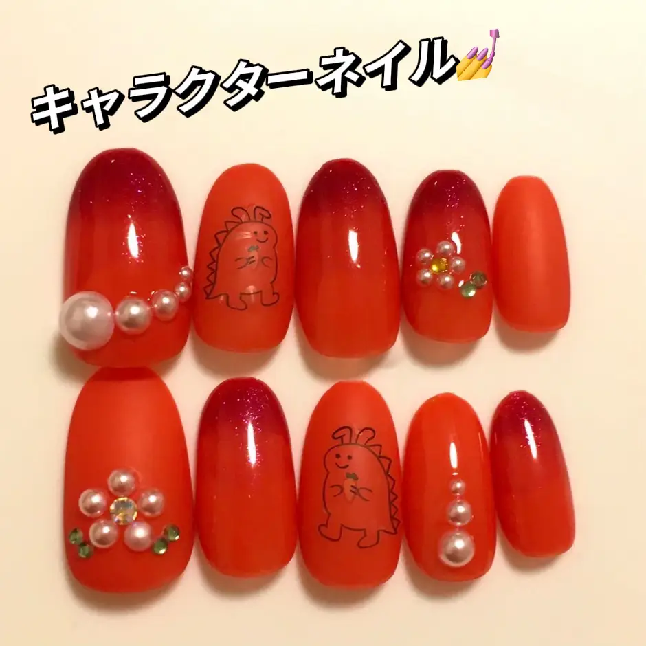 キャラクターネイル💅🦖 | s×sが投稿したフォトブック | Lemon8