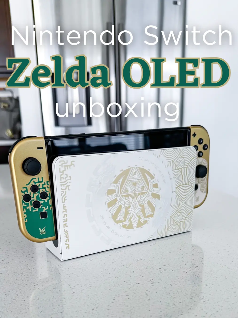 UNBOXING the ZELDA: Tears of the Kingdom OLED Nintendo Switch! 