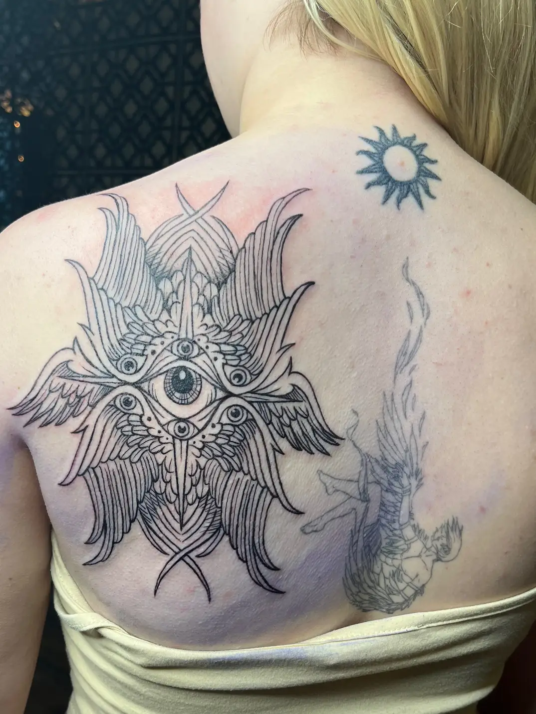 Biblically accurate angel tattoo | Gallery posted by Danny | Lemon8