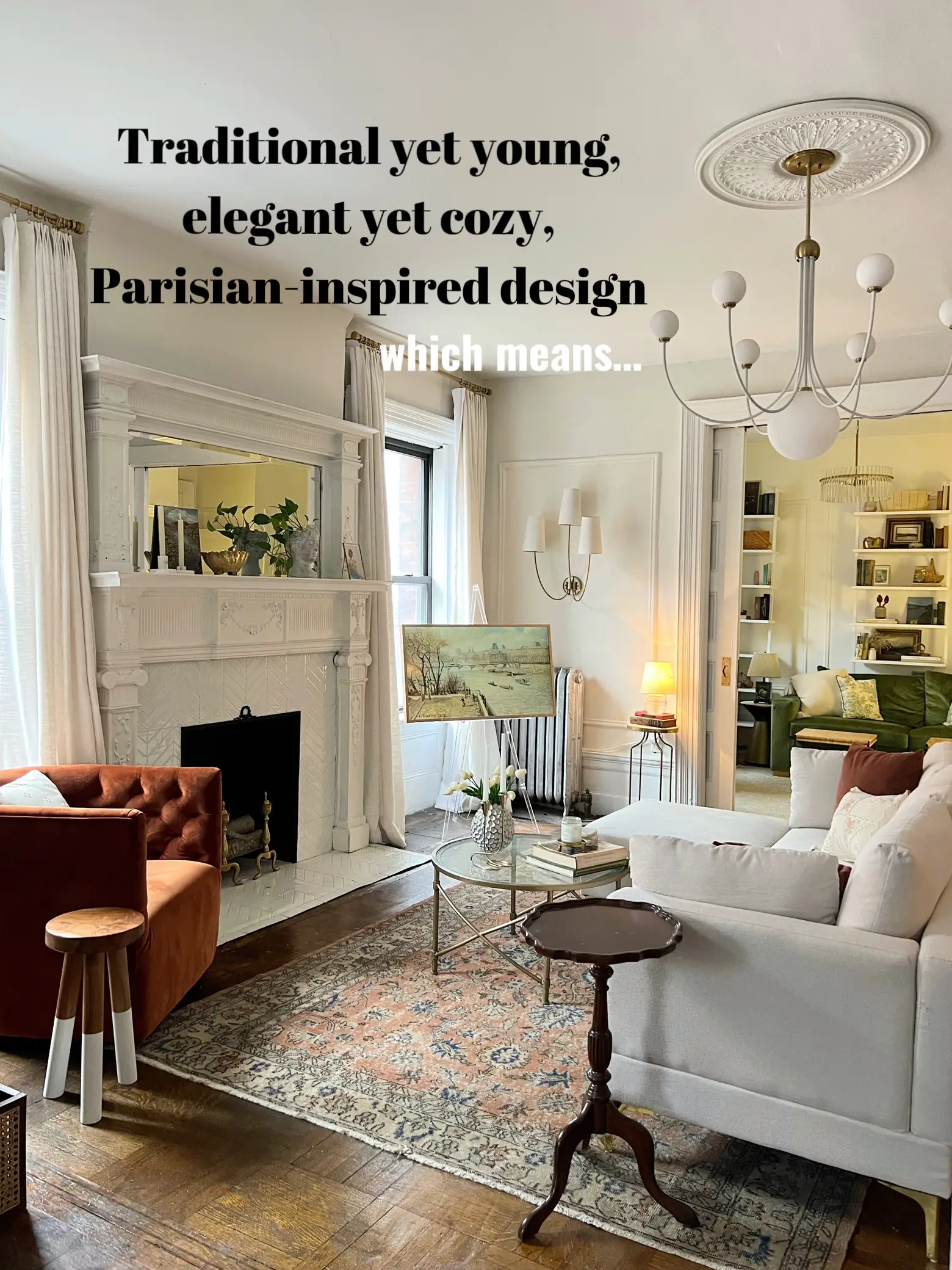 Who else loves old homes & Parisian style decor?!