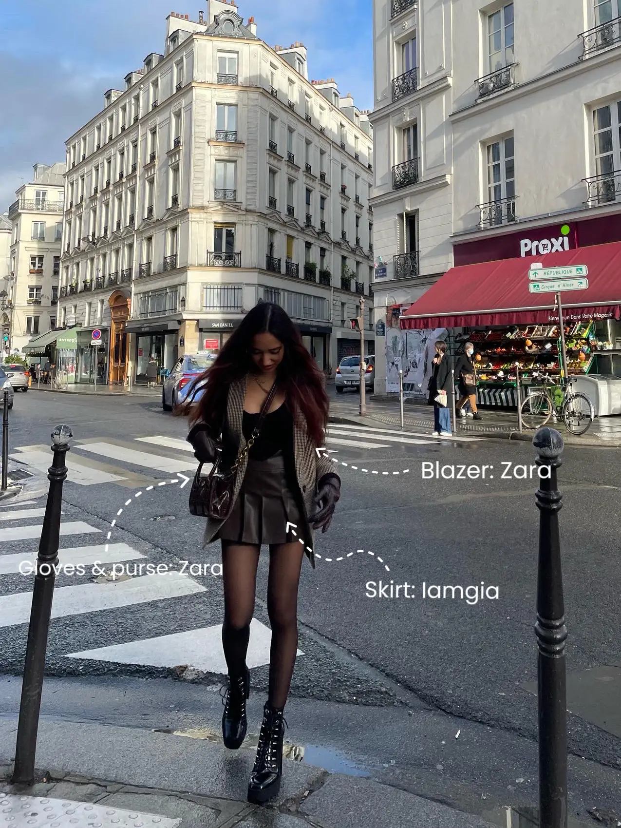 Fall Neutrals + Velvet Pants Trend in Montmartre