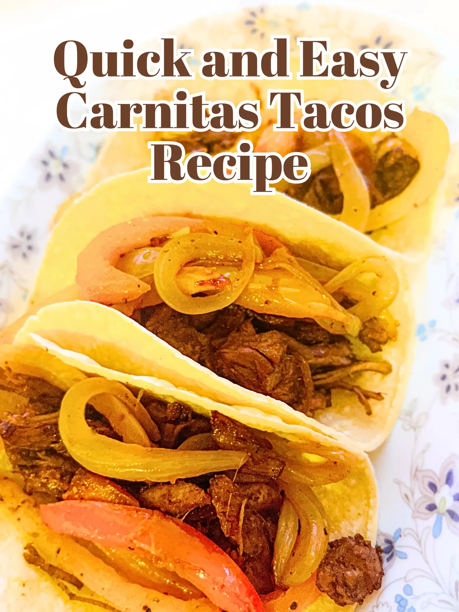 Easy Crockpot Carnitas Recipe - Pinch of Yum