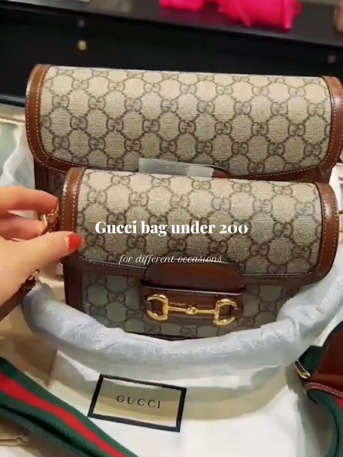 Gucci horsebit fake online vs real