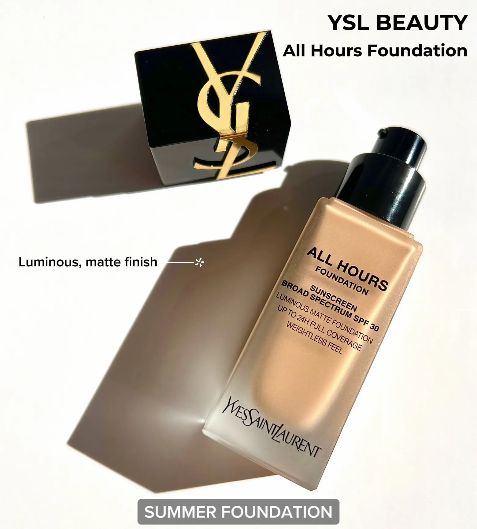 All hours full clearance coverage matte foundation