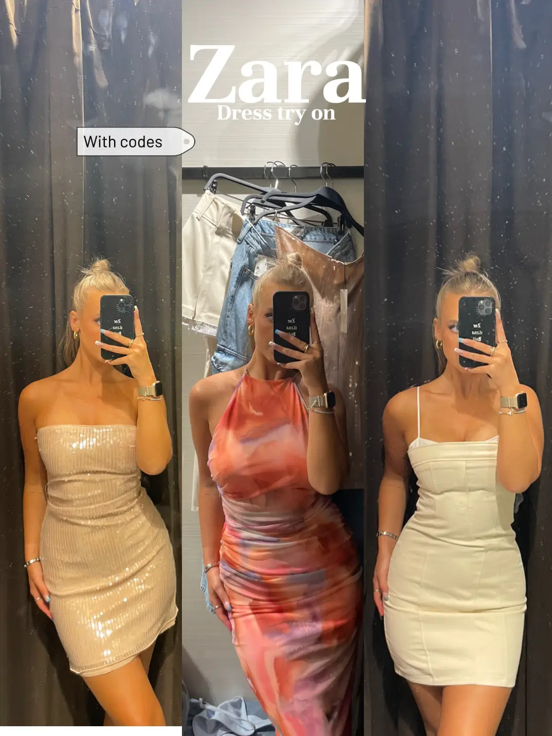 Zara summer 2023 dress try on, Gallery posted by zoeilanahill