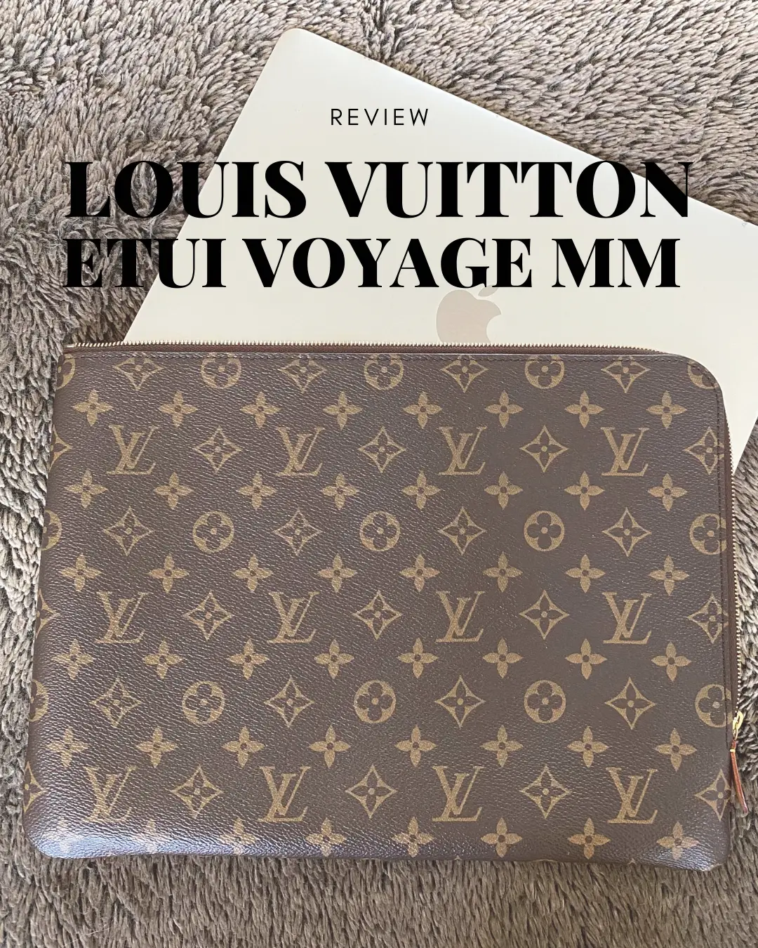 Louis Vuitton Monogram Canvas Etui Voyage MM Pouch Louis Vuitton