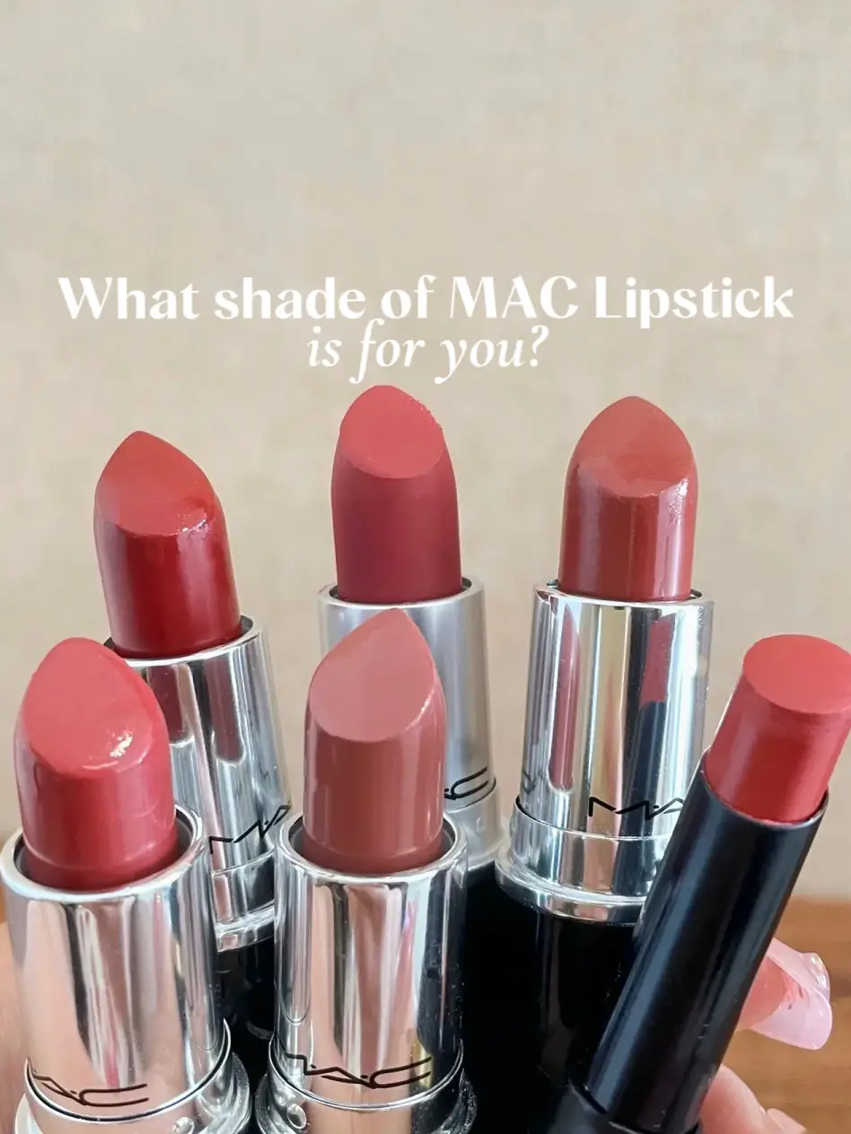 6 Shades of Mac Lipsticks  Mac Sultry Move vs Brave, Faux, Love U Back