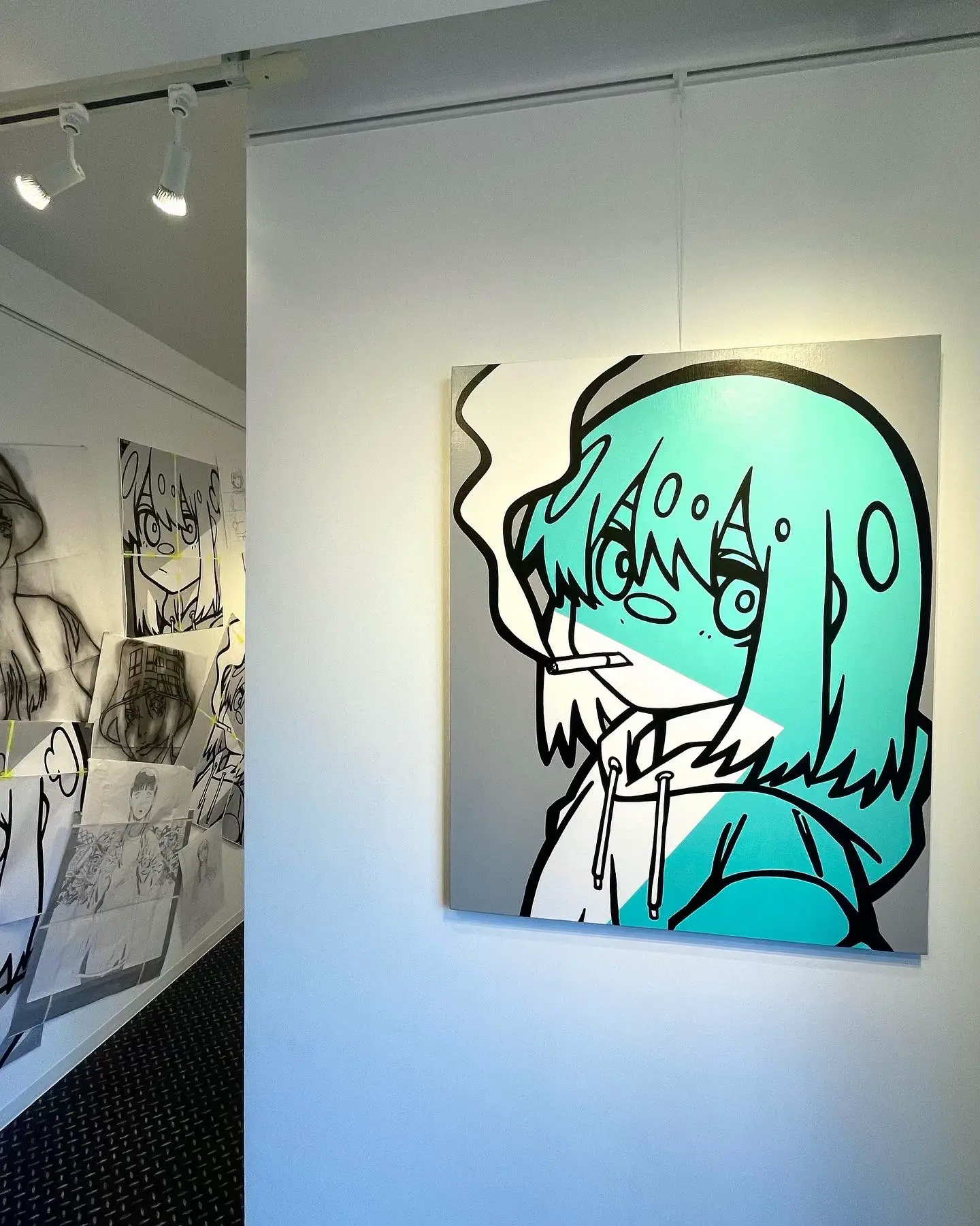 原宿】3名のアーティストが描く、ポップなガールズアートの展覧会 
