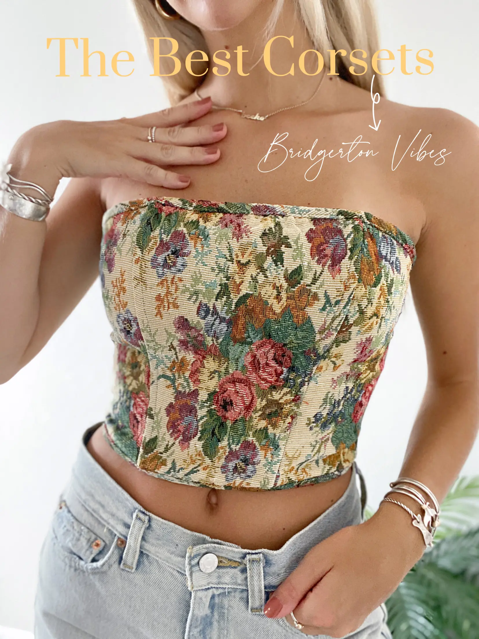  Corset Tops for Women Sexy Vintage Boned Zip Back Bow Tie Bustier  Floral Push Up Bodycon Shapewear Crop Top (F White, S): Clothing, Shoes &  Jewelry