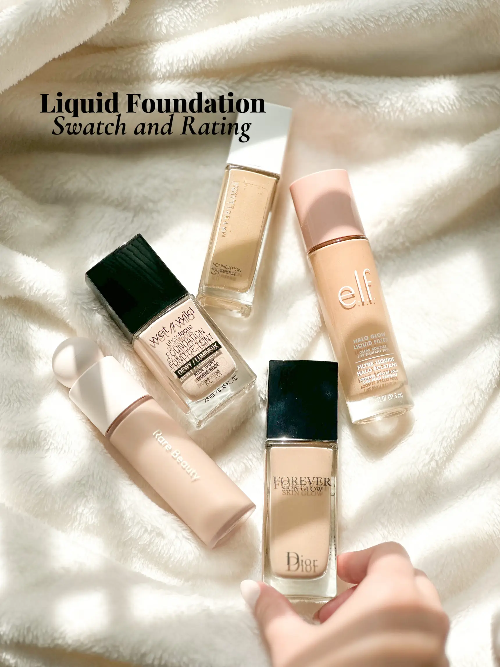 Rare beauty liquid touch foundation is lit 🔥
