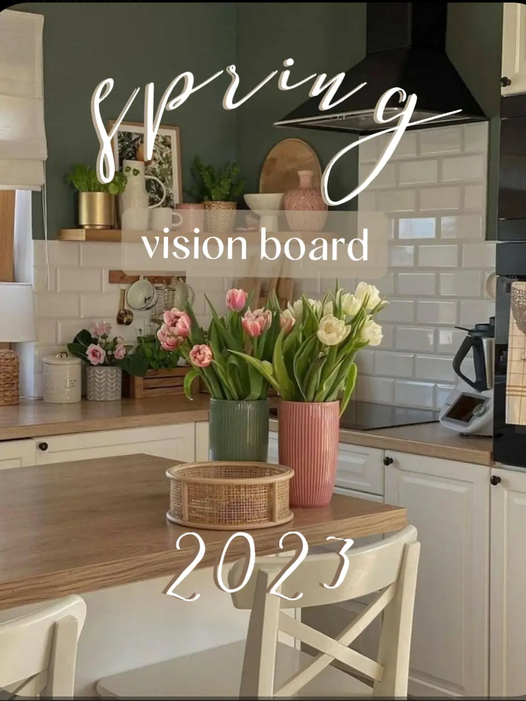 spring vision board🌷's images