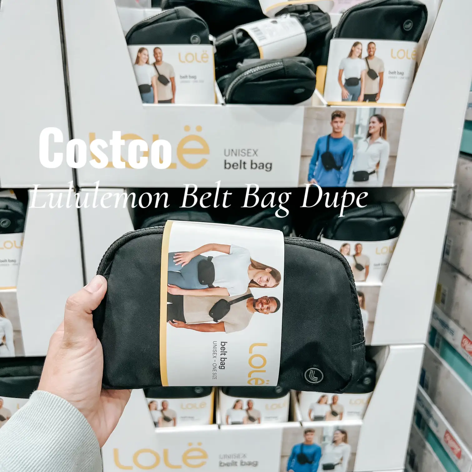 👜 Lululemon Belt Bag Dupes are at Costco! These Lole unisex bags