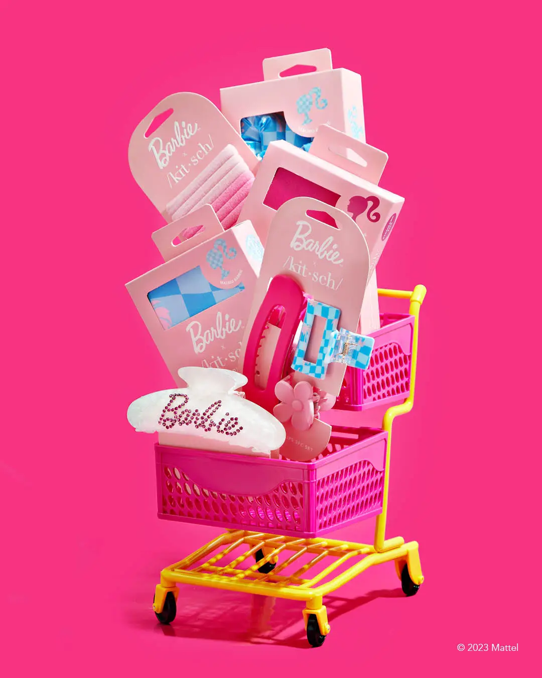 Barbie shopping cart set hot sale