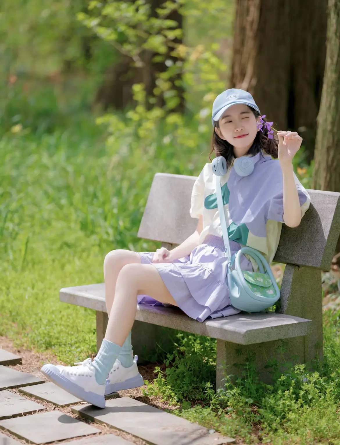 韓国の女の子｜マカロンのファッション🌈 | Kikiのファッション