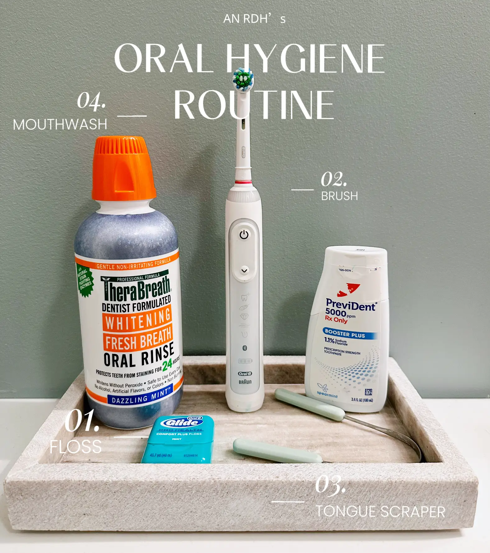 Oral hygiene routine แกลเลอรีที่โพสต์โดย Courtney Lemon8