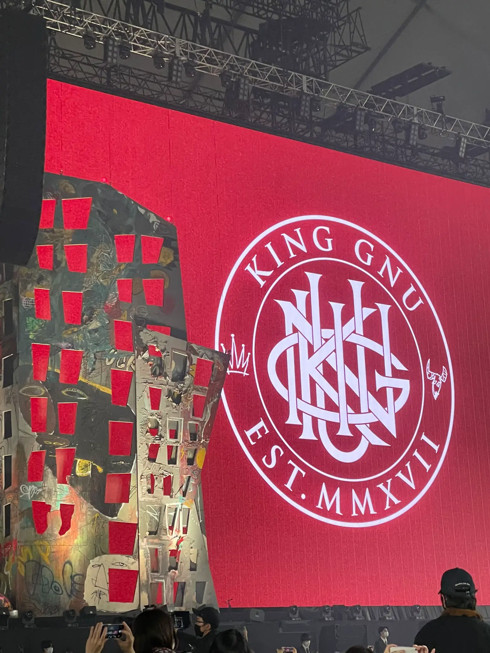 I went to Tokyo Dome King Gnu live😃 | Gallery posted by クルミ