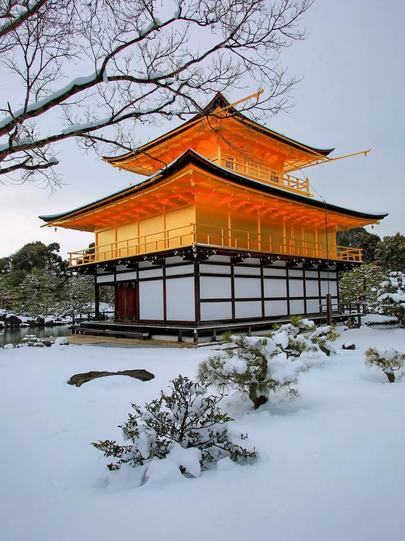 京都】雪景色の金閣寺 | チサトが投稿したフォトブック | Lemon8