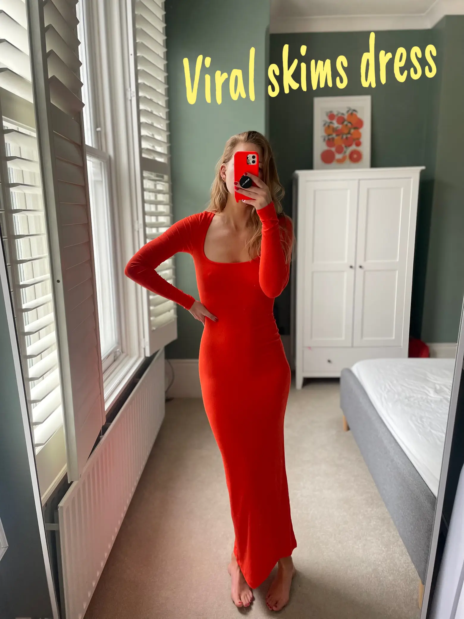 Viral SKIMS dress 💫 you need in orange for summer!, Gallery posted by  Alice Worley
