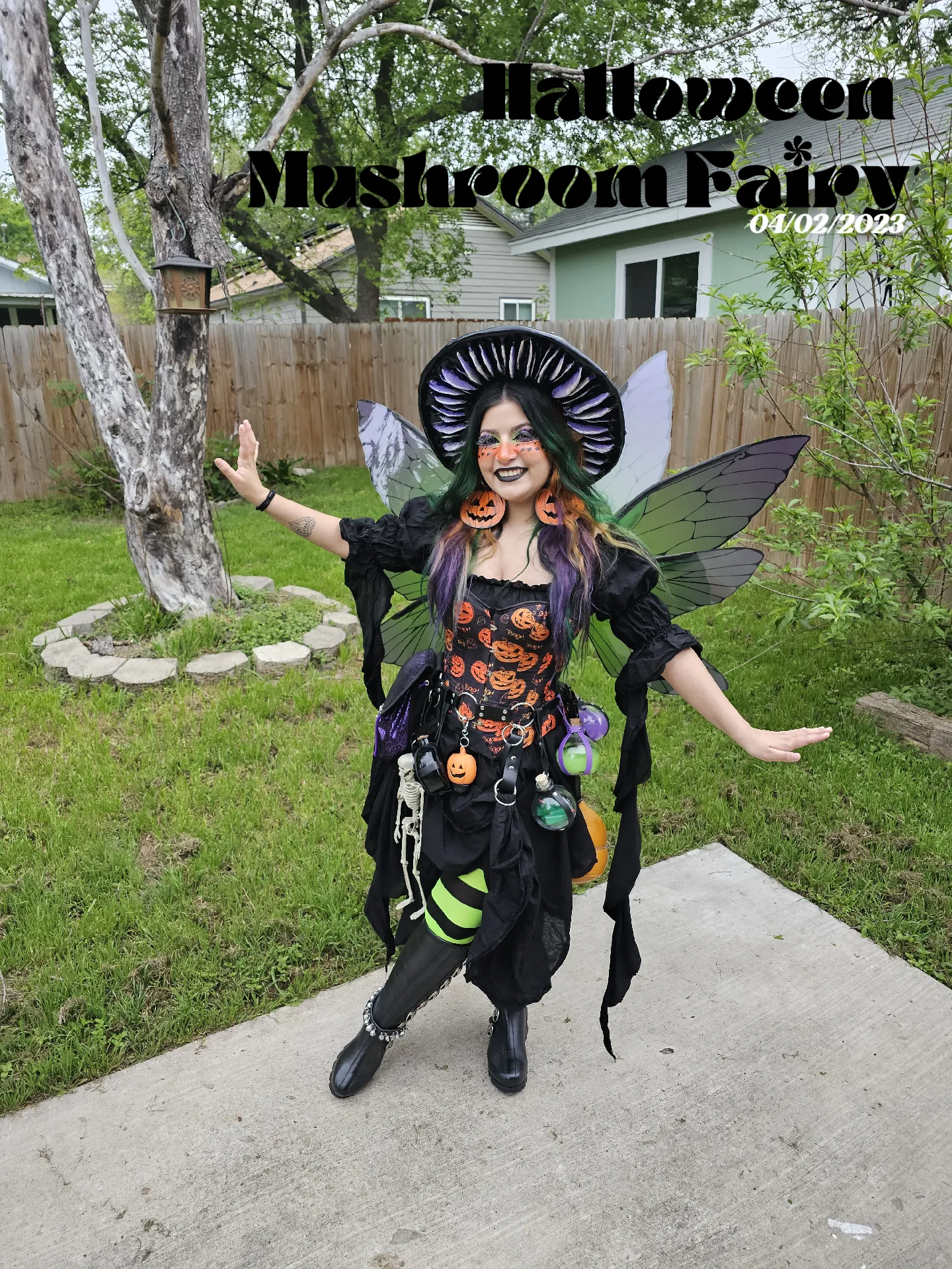  Kaei&Shi Sexy Fairy Costume For Women, Butterfly Wings