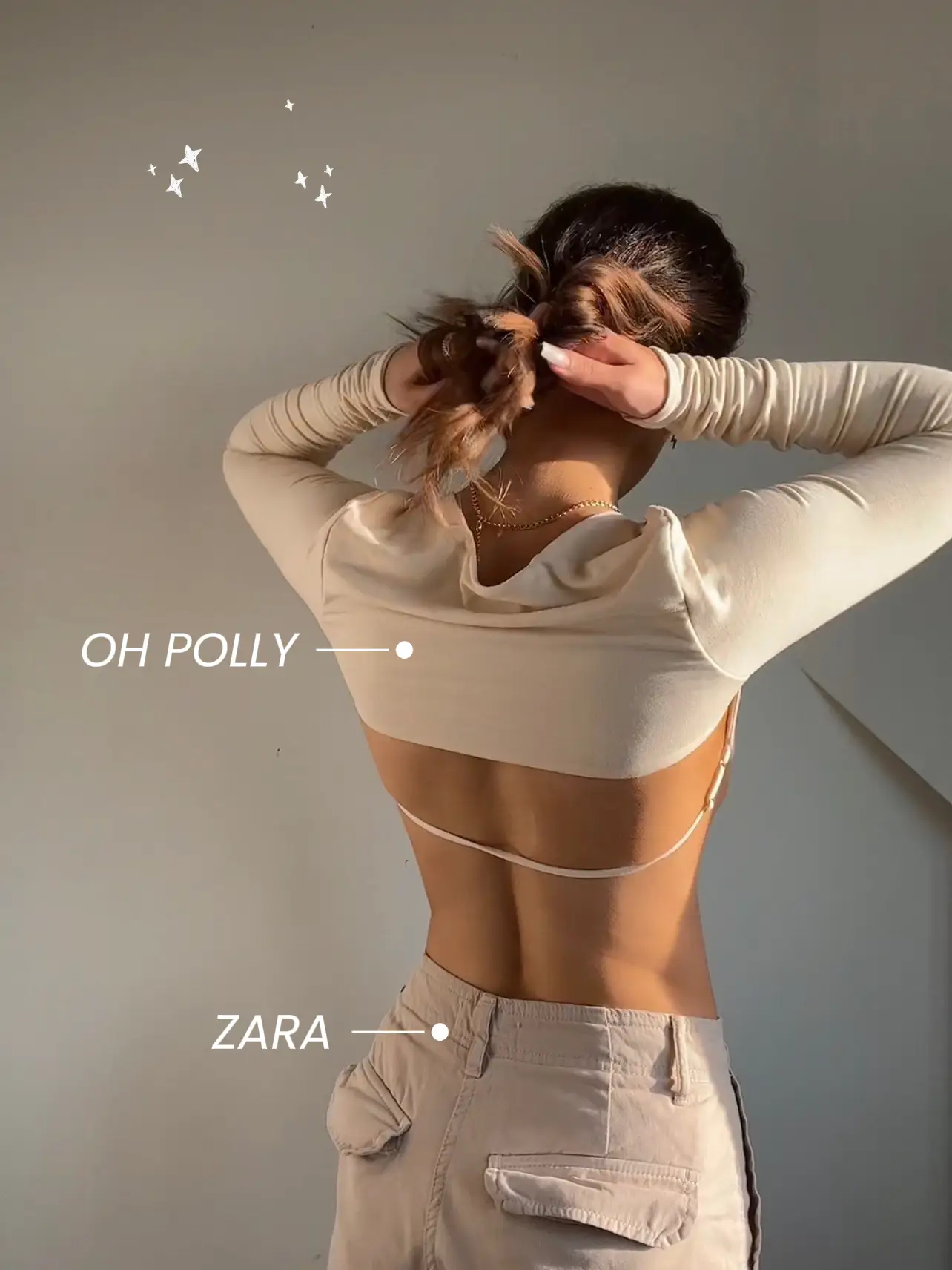 Zara ribbed seamless set - grey – LLUK