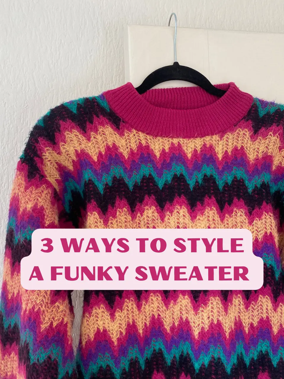 Funky sweaters on sale