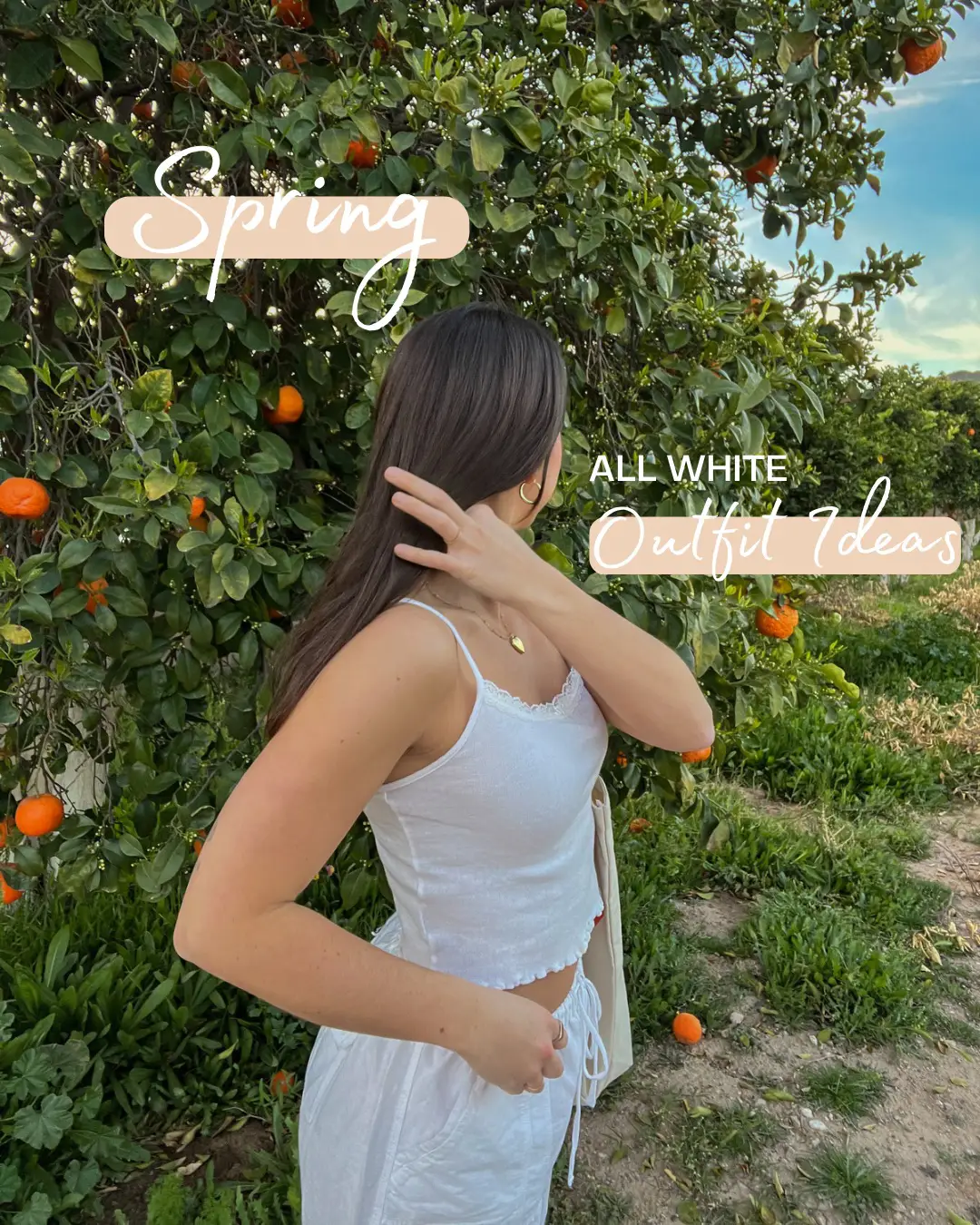 All White Outfit Ideas for Spring 