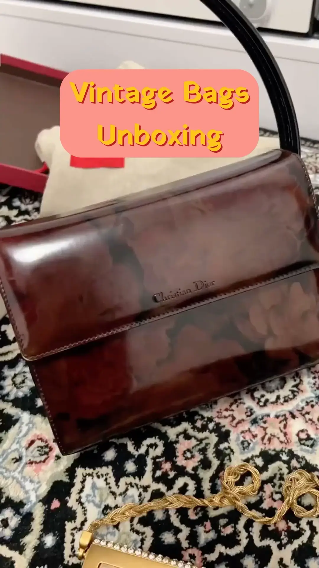 Vintage bags unboxing 🎁, Video published by Vintage·Luxury