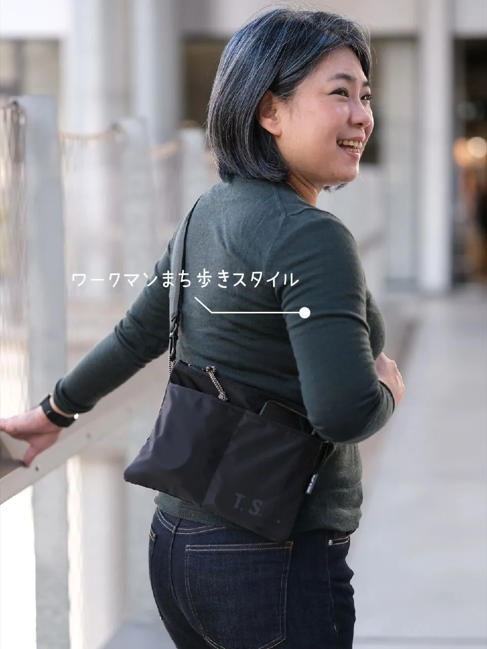 ☆新品☆クロスランダー サロペット ブルーグレー フリーサイズ