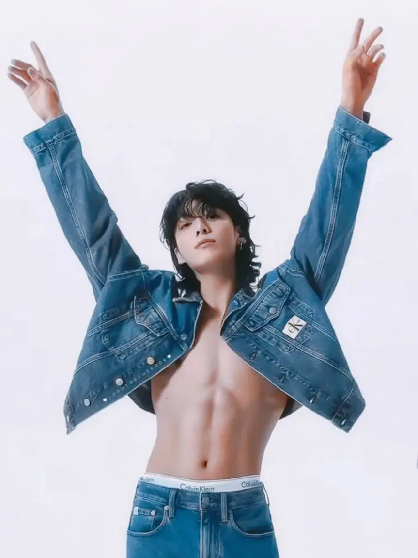 Live Laugh Jungkook x Calvin Klein, Video published by jkookie1010
