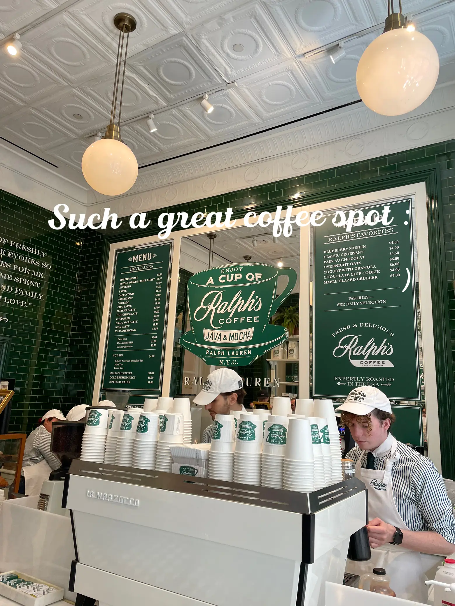 Ralph's Coffee Opens In Chicago