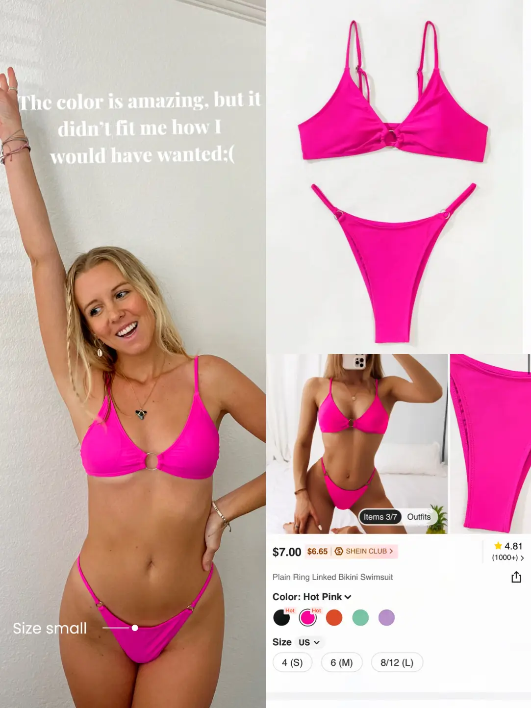 Shoppers baffled by ultra tiny Shein bikini: 'Why bother?