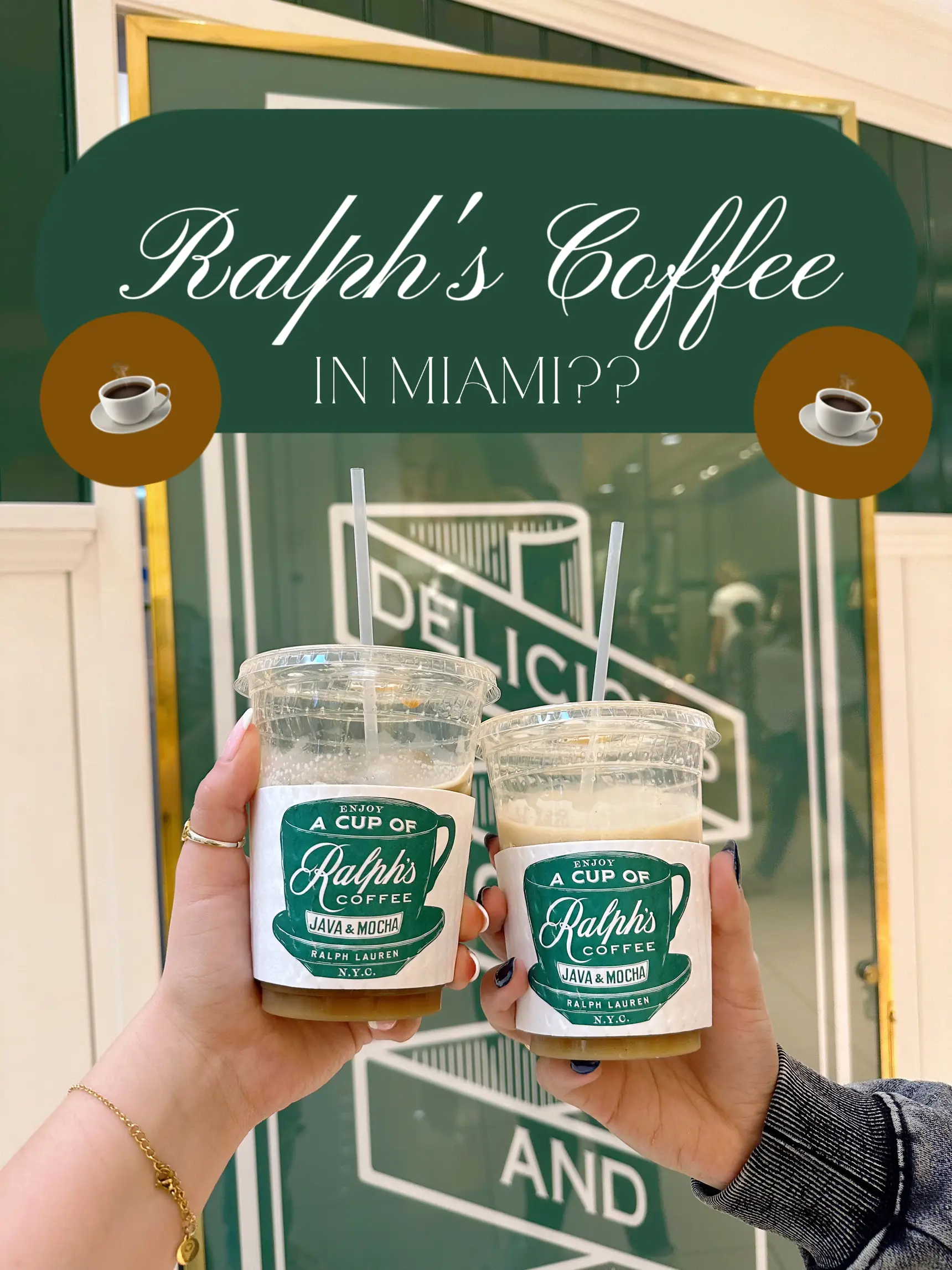 Café da Ralph Lauren abre no Aventura Mall em Miami