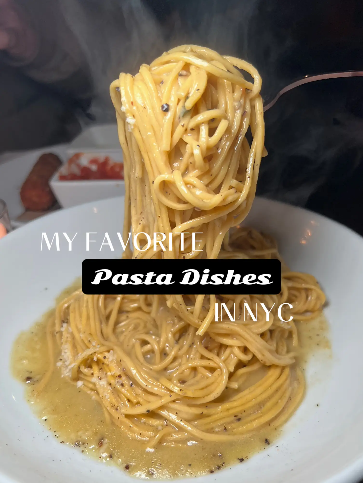 NYC PASTA YOU NEED🍝❤️❤️❤️'s images