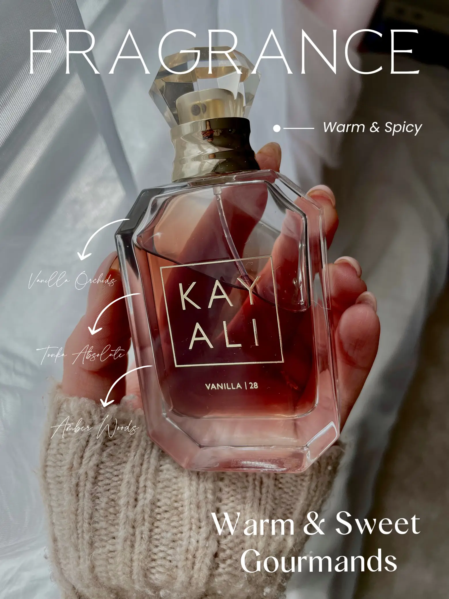 KAYALI FRAGRANCES 💎 on Instagram: Summer fragrances check ✓ courtesy of  the gorgeous, @annelauren.fragrance! Thanks for including our dreamy “vacay  in a bottle” juice, Utopia Vanilla Coco