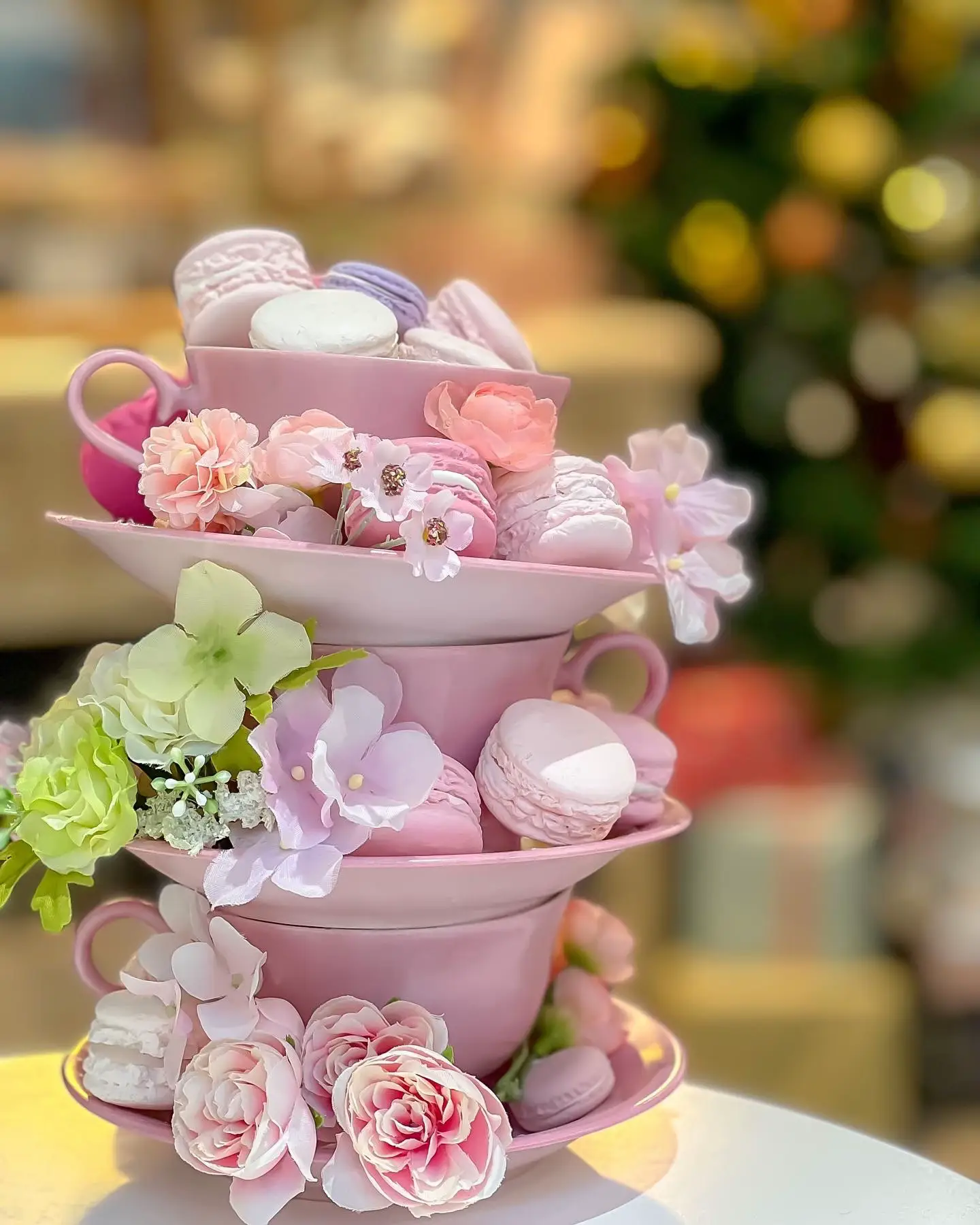 マカロンタワー Flower