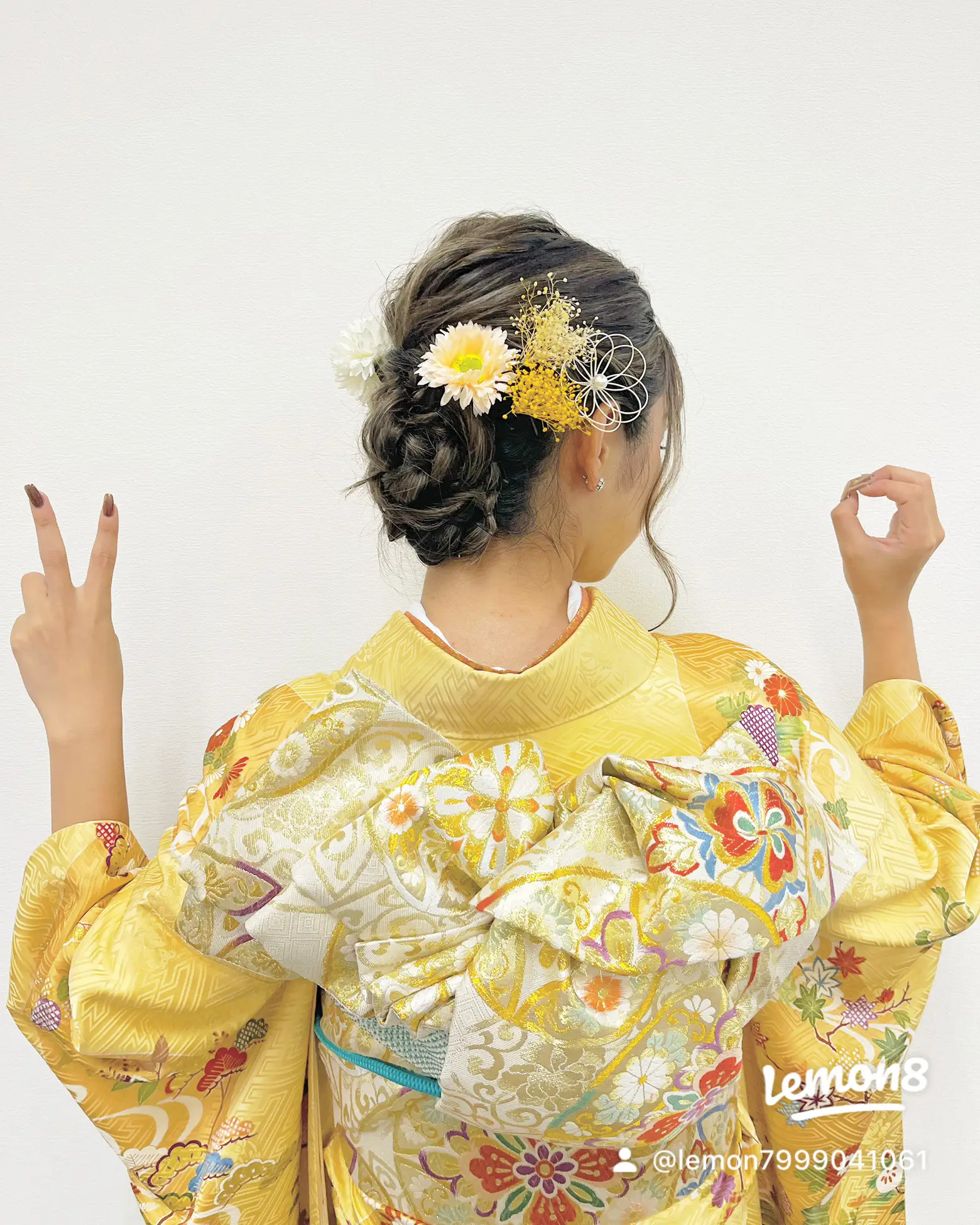 ❁﻿R様❁﻿ ふき取れ 成人式 髪飾り