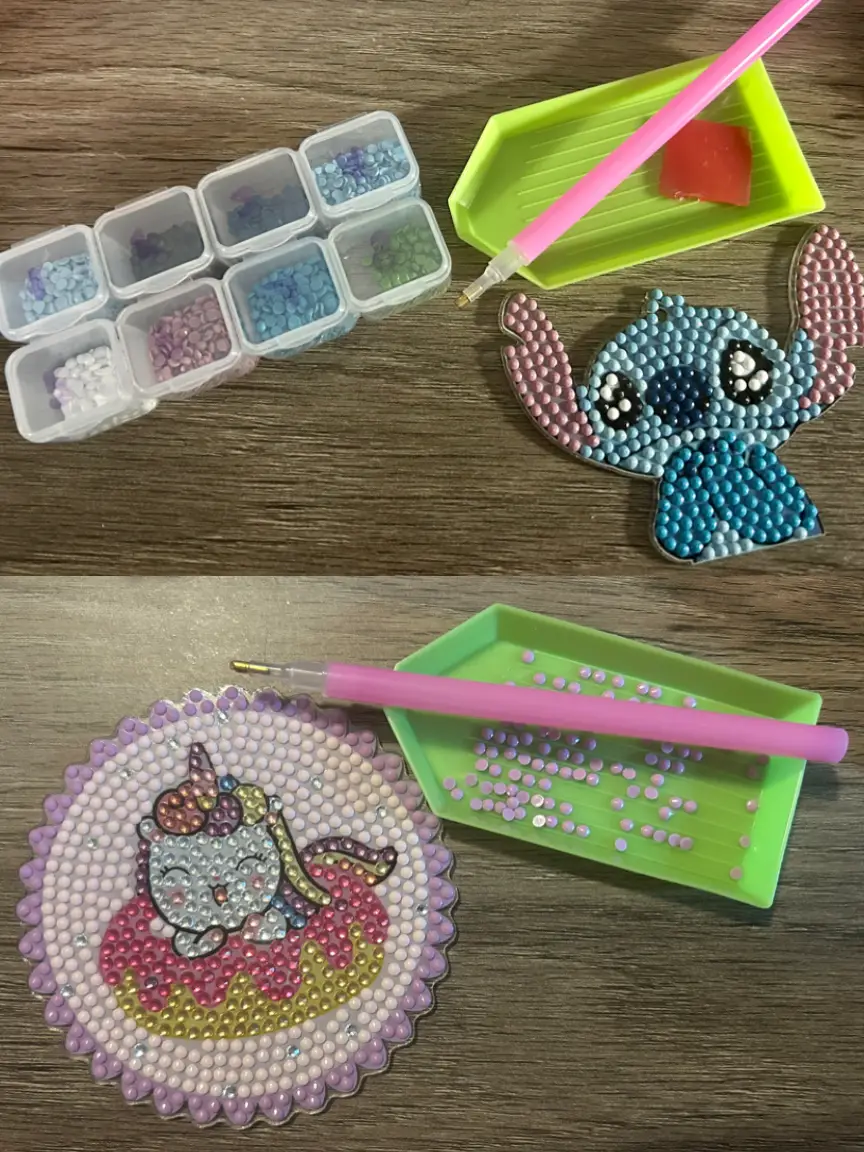 Diamond Painting Kits For Adults Full Drill Unicorn Anime Diamond Art Kits  For Kids Diy Square Diamond Dotz Kits Diamond Dots For Adults Diamond Art C