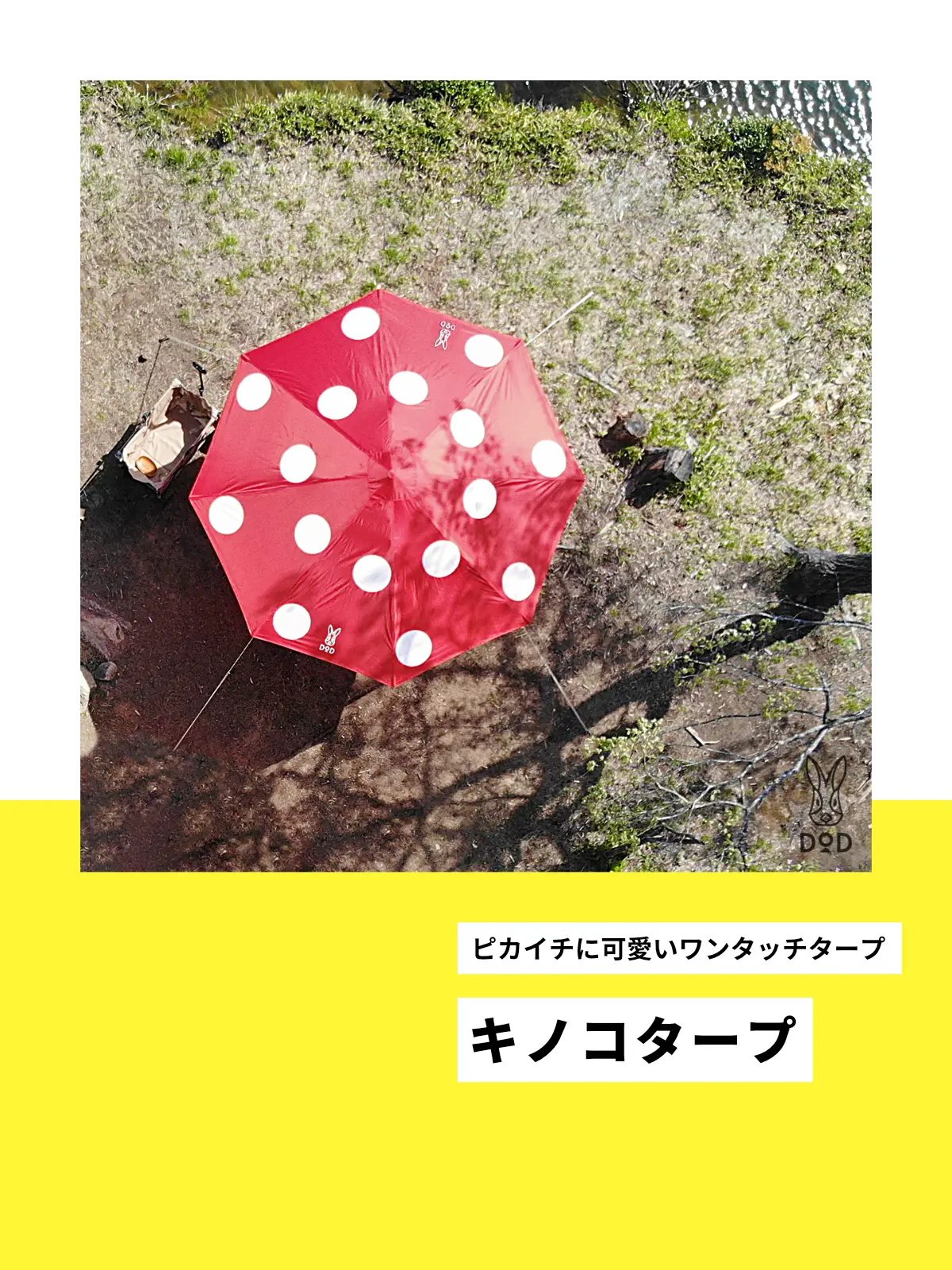 新製品 キノコタープ🍄 / | DOD【公式】が投稿したフォトブック | Lemon8