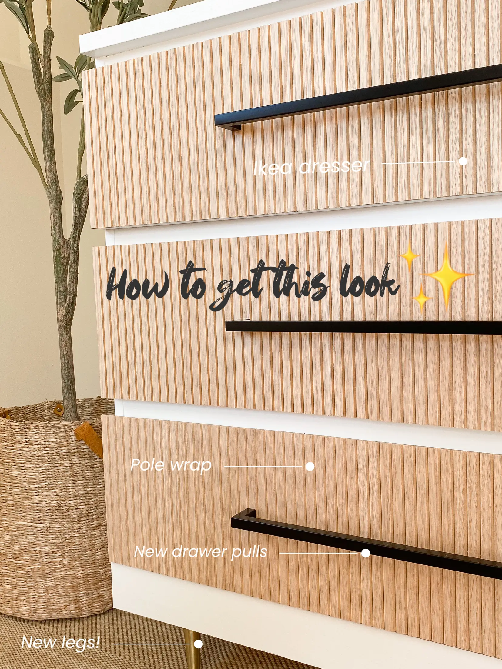 How to Do an Easy Shelf & Cabinet Makeover With Pole Wrap