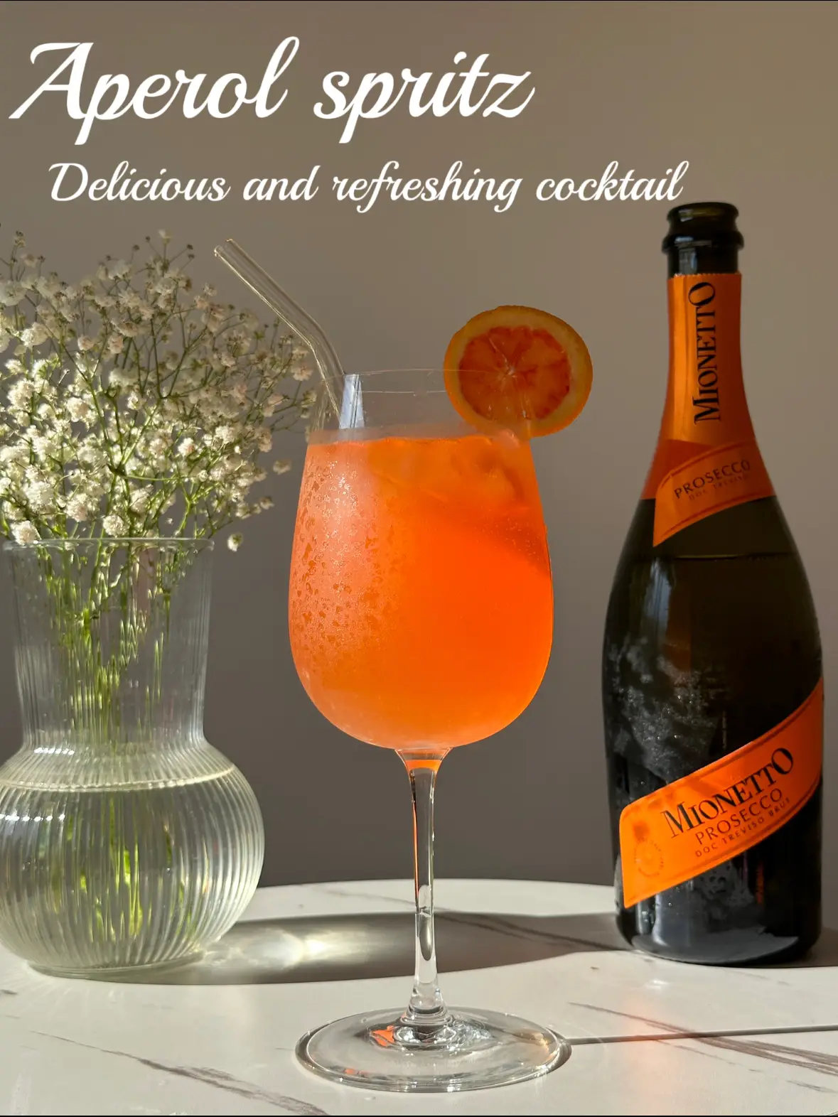 Refreshing Aperol Tonic (Without Prosecco) - Cooking With Elo