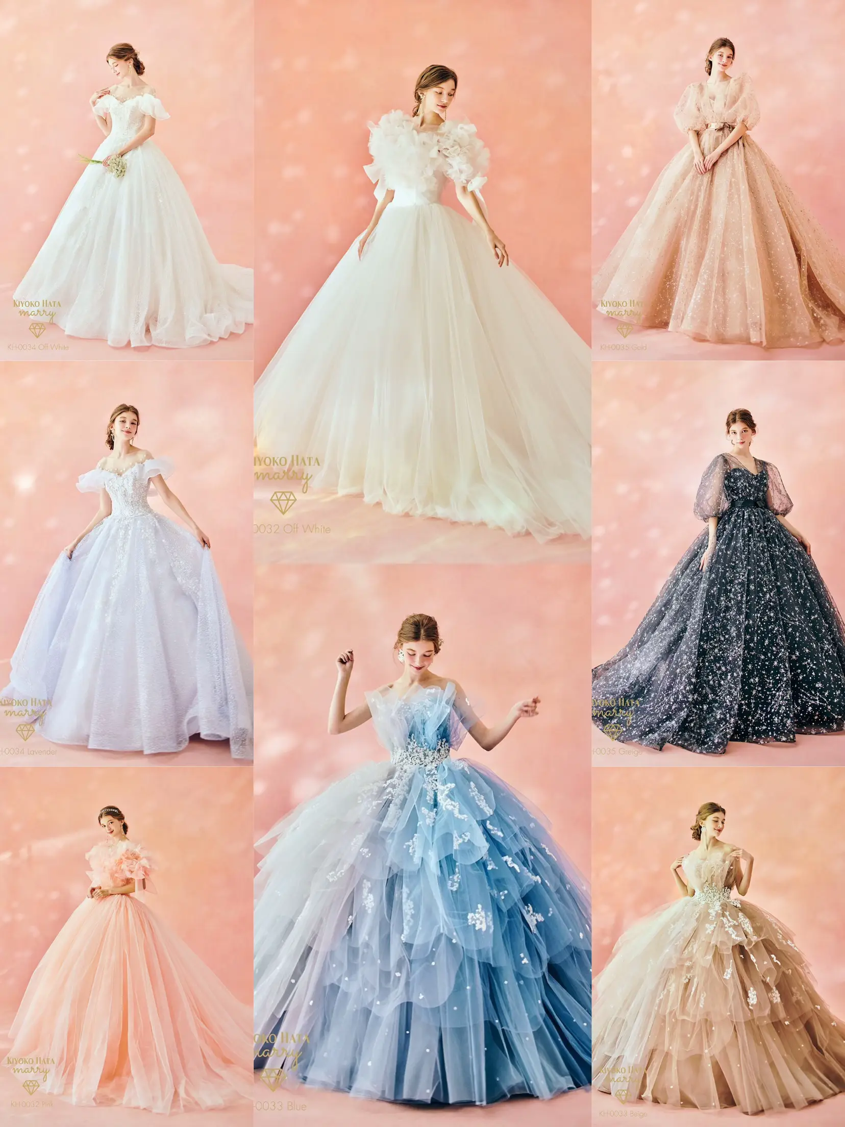 Photo plan 】 You can choose any 3 dresses you like from these