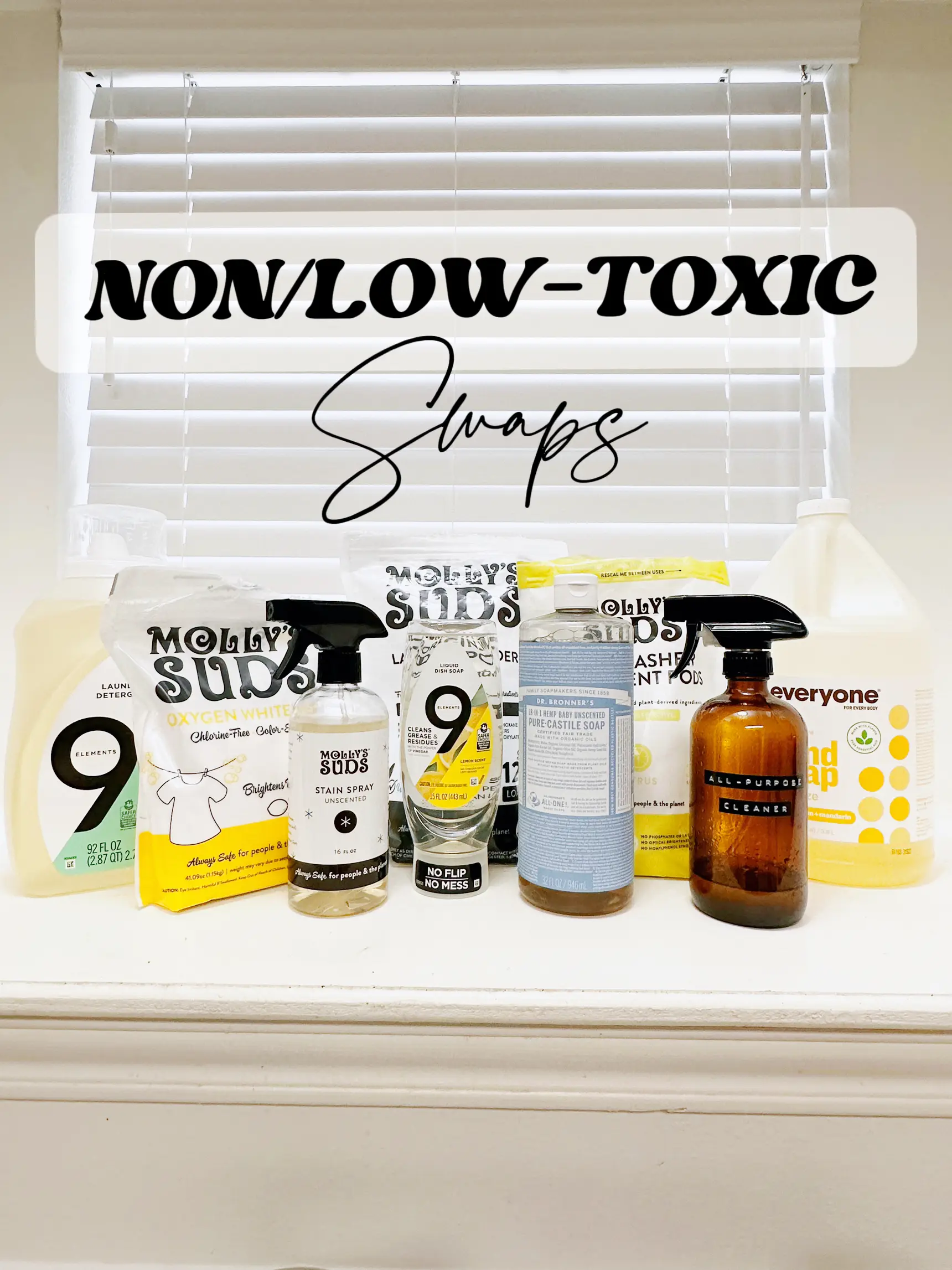 Six easy non-toxic kitchen swaps  Natural cleaning products, Non